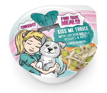 Weruva Dog BFF Fun Size Cup Kiss Me Thrice 2.75 oz Online now