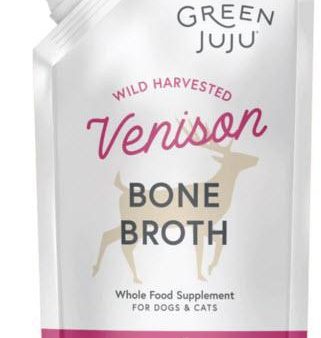 Green Juju Frozen Venison Bone Broth 20 oz For Discount