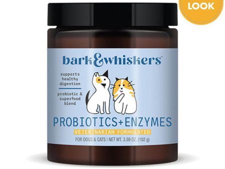 Bark & Whiskers Probiotics+Enzymes for Cats & Dogs Hot on Sale