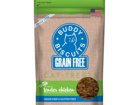 Buddy Biscuits Soft & Chewy Grain Free Chicken Cat Treats Supply