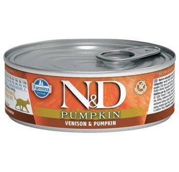 Farmina N&D Pumpkin Cat Can Venison & Apple 2.5oz Sale