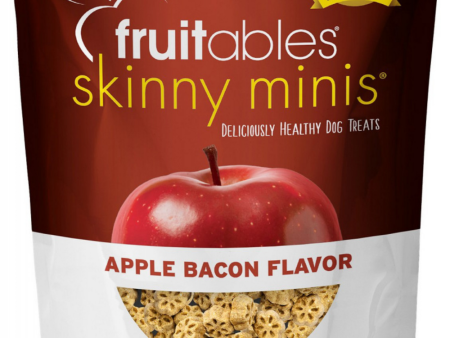 Fruitables Chewy Skinny Minis Apple Bacon Dog Treats Online