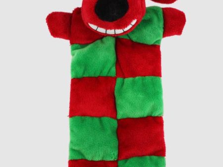 Loofa Santa Squeaker Mat (13 squeakers) 12″ Dog Toy Online Sale