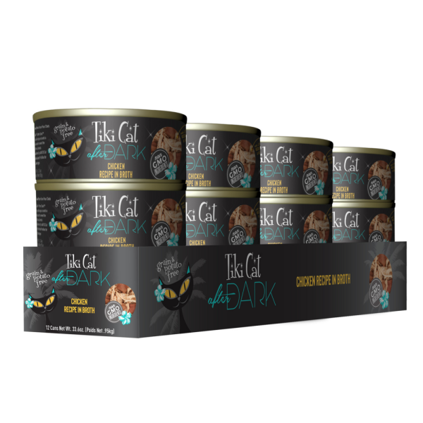 Tiki Cat After Dark Grain Free Chicken Canned Cat Food Online Sale