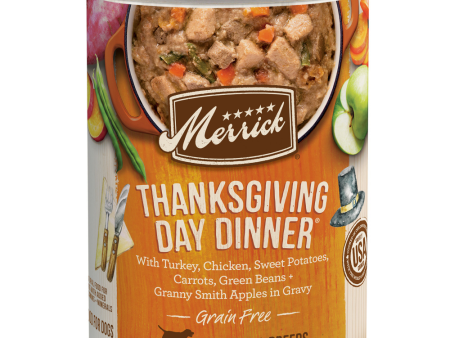 Merrick Grain Free Thanksgiving Day Dinner Canned Dog Food Cheap