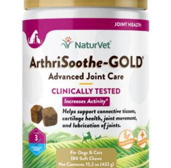 NaturVet ArthriSoothe Gold Level 3 Soft Chew Hot on Sale