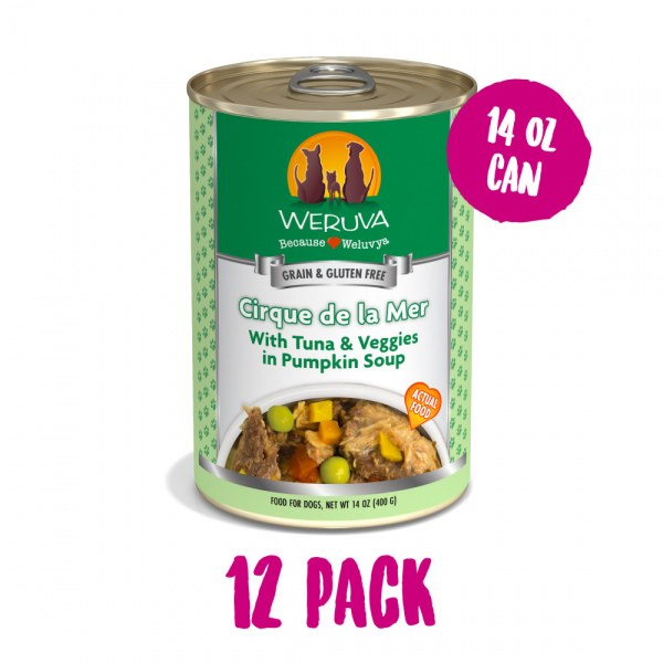 Weruva Cirque de la Mer with Tuna & Veggies in Pumpkin Soup Canned Dog Food Cheap