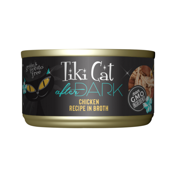 Tiki Cat After Dark Grain Free Chicken Canned Cat Food Online Sale