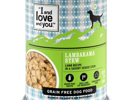 I And Love And You Grain Free Lambarama Stew Canned Dog Food Hot on Sale