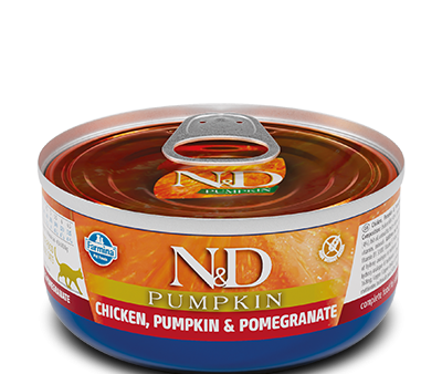 Farmina N&D Pumpkin Cat Can Chicken, Pumpkin & Pomegranate 2.5oz Sale