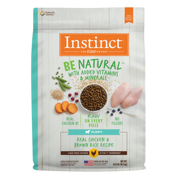 Instinct Be Natural Puppy Chicken & Brown Rice Recipe Dry Dog Food Online