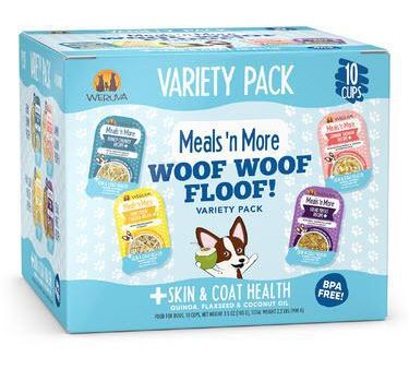 Weruva Meals More Dog Food Woof Woof Value Pack 3.5 oz 10 pack Sale