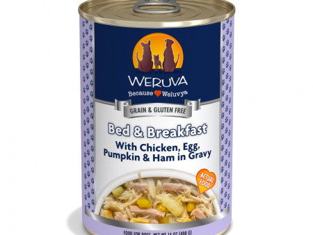 Weruva Bed & Breakfast with Chicken, Egg, Pumpkin & Ham in Gravy Canned Dog Food Online Sale