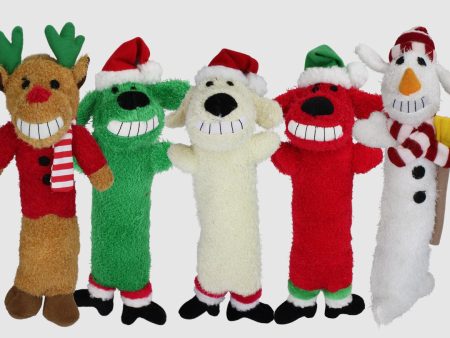 Loofa Christmas Assorted 12″ Dog Toy Online now