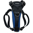 Bark Appeal Reflective Control Harness Blue For Cheap