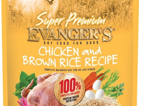 Evangers Super Premium Chicken with Brown Rice Dry Dog Food For Sale