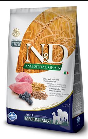 Farmina Dog Dry ANCESTRAL GRAIN Lamb & Blueberry Medium & Maxi Cheap