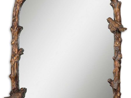 Paza Antique Gold Arch Mirror Supply