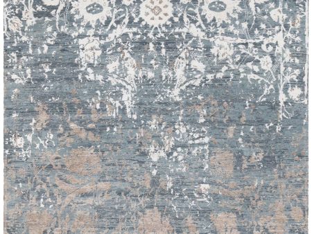 Hand Knotted Flen Area Rug For Cheap