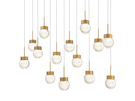 Double Bubble LED Linear Multi Pendant Light Online