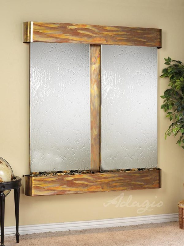 Cottonwood Falls Silver Mirror For Discount