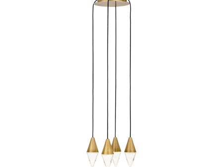 Turret LED Chandelier For Sale