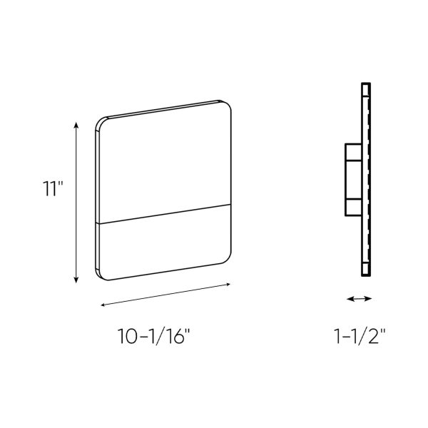 Alto Ultra Slim Outdoor LED Wall Light Online