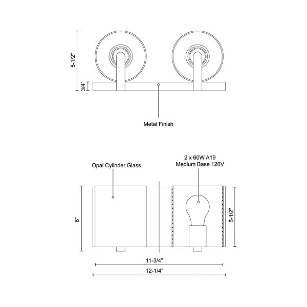 Bridgewater Vanity Wall Light Online Sale