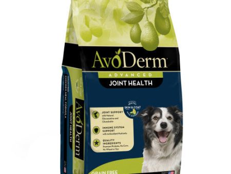 AvoDerm Natural Advanced Joint Health Chicken Meal Formula - Grain Free Adult Dry Dog Food 1 Each 4 lb by Avoderm Supply