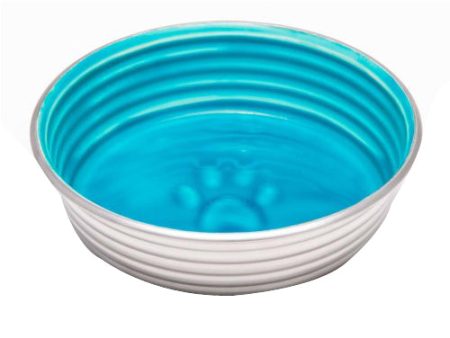 Loving Pets Dog Bowl Seine Blue, 1 Each Large by Loving Pets Online now