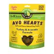 AvoDerm Natural AvoHearts Natural Dog Treats Turkey & Avocado, 1 Each 5 Oz by Avoderm Hot on Sale