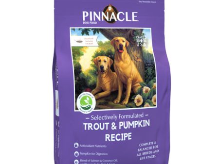 Pinnacle Pet Selectively Formulated Dry Dog Food Trout & Pumpkin, 1 Each 22 lb by San Francisco Bay Brand Discount