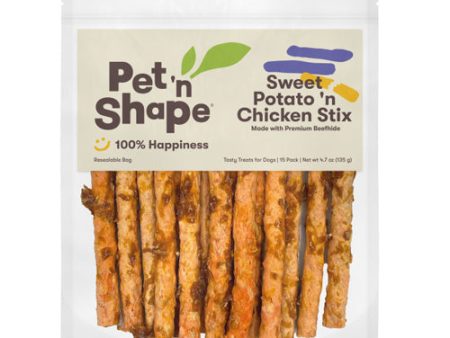 Pet  N Shape Sweet Potato  n Chicken Stix Dog Treat 1 Each 12 Oz by Pet  n Shape Online