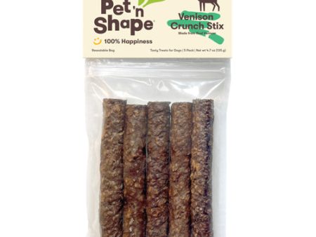 Pet  N Shape Venison Crunch Stix Dog Treat 1 Each 5 Count by Pet  n Shape on Sale