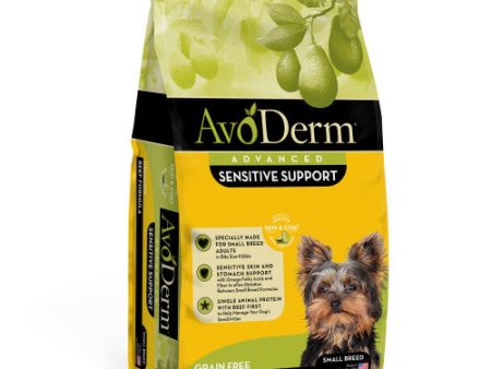 AvoDerm Natural Advanced Sensitive Support Small Breed Beef Formula Dry Dog Food 1 Each 4 lb by Avoderm Sale