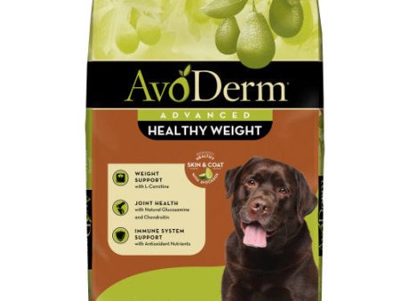 AvoDerm Natural Advanced Healthy Weight Dry Dog Food 1 Each 24 lb by Avoderm Cheap