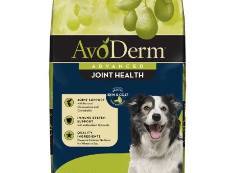 AvoDerm Natural Advanced Joint Health Chicken Meal Formula - Grain Free Adult Dry Dog Food 1 Each 24 lb by Avoderm Online Hot Sale