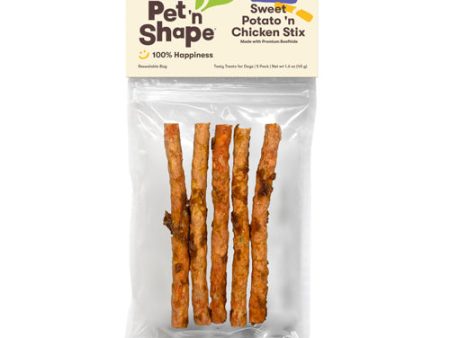 Pet  N Shape Sweet Potato  n Chicken Stix Dog Treat 1 Each 5 Count by Pet  n Shape For Discount