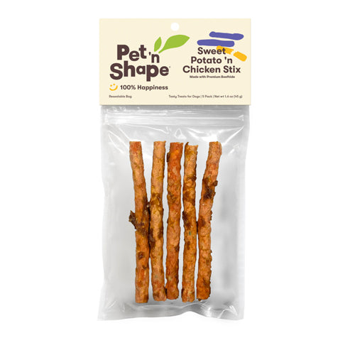 Pet  N Shape Sweet Potato  n Chicken Stix Dog Treat 1 Each 5 Count by Pet  n Shape For Discount