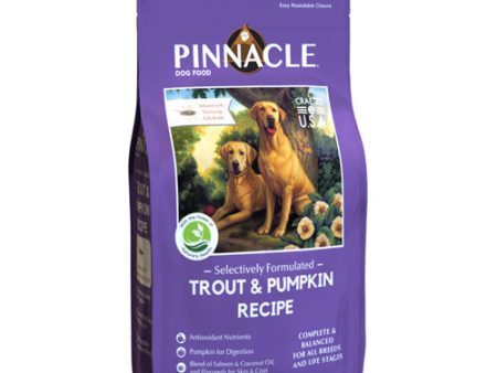 Pinnacle Pet Selectively Formulated Dry Dog Food Trout & Pumpkin, 1 Each 4 lb by San Francisco Bay Brand Online