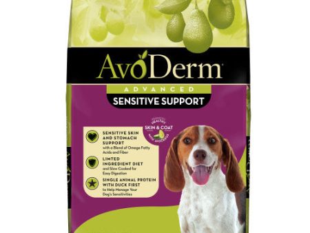 AvoDerm Natural Advanced Sensitive Support Duck Formula Dry Dog Food 1 Each 22 lb by Avoderm Sale